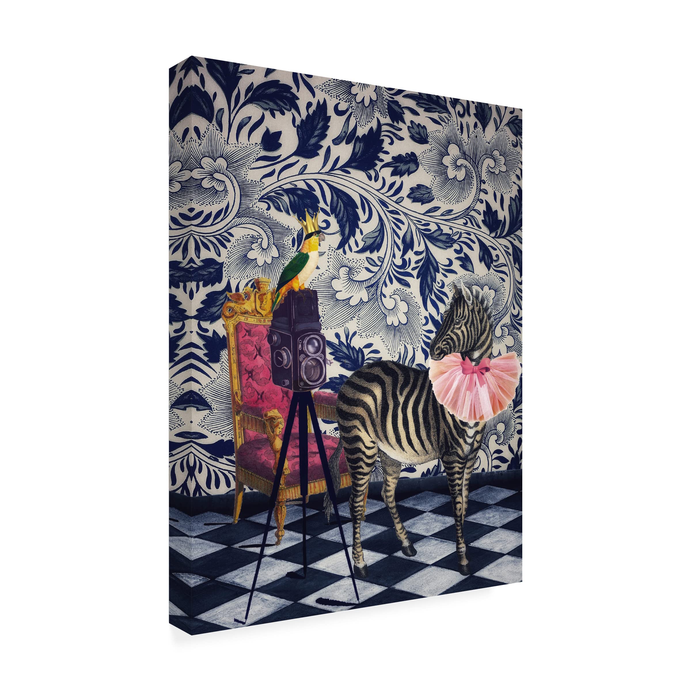 Trademark Fine Art 'Picture Day' Canvas Wall Art by Erika C. Brothers - Perfect for Living Room, Bedroom & Office Decor