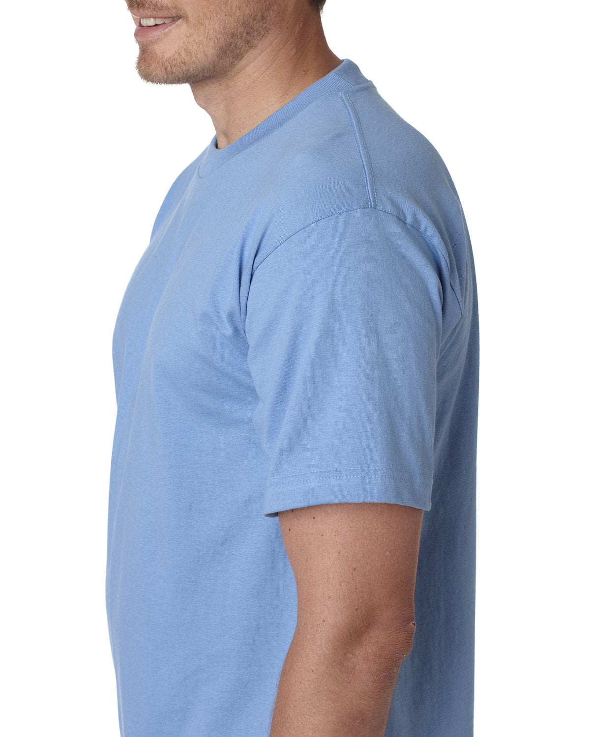 Bayside BA5100 Men's 100% Cotton T-Shirt - 6.1 oz Comfort Fit Crew Neck Tee for Casual Wear, Gym & Everyday Use