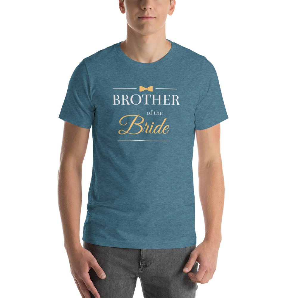 Brother of The Bride T-Shirt - Funny Wedding Party Gift for Groomsmen & Best Man - Perfect for Bachelor Parties & Rehearsal Dinners