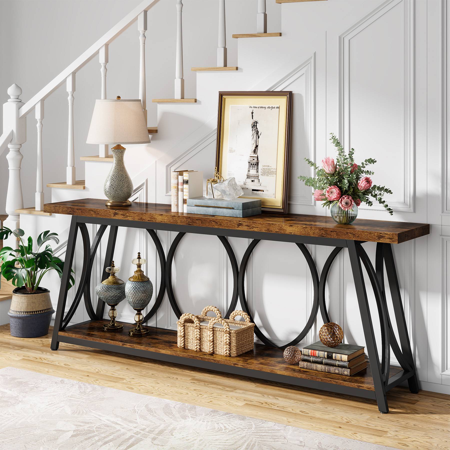 2 Tier Console Table - 70.9