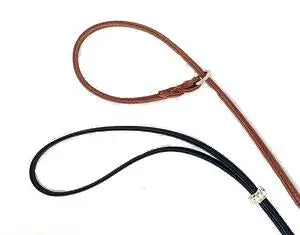 Custom Handmade Deerskin Dog Show Leads – Premium Quality, Durable & Adjustable for Training, Grooming & Competitions