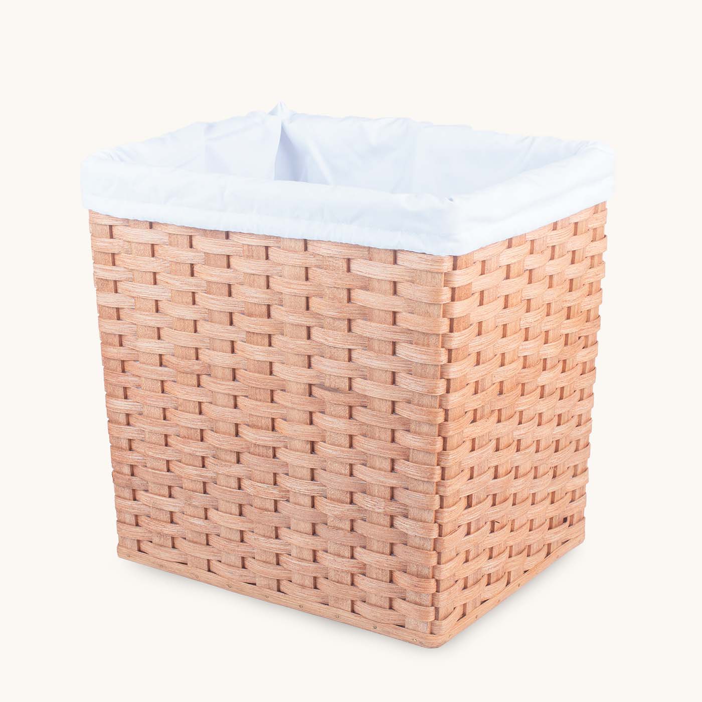 Amish Hand Sewn Custom Size Basket Liner for Rectangle Baskets - Perfect for Farmhouse Decor, Storage Baskets & Home Organization