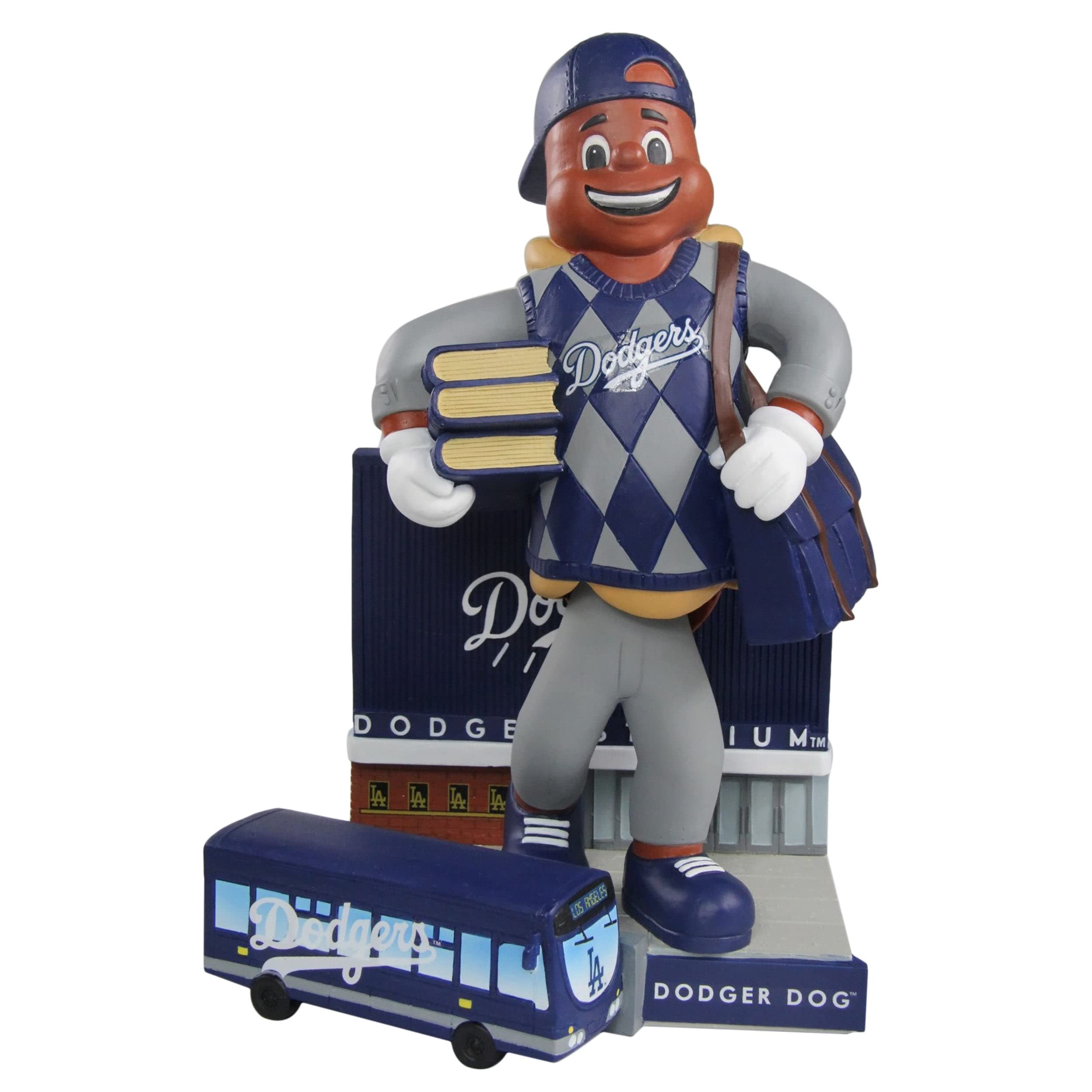 Los Angeles Dodgers MLB Bobblehead - Dodger Dog Collectible for Back to School, Home Office Decor & Baseball Fan Gifts