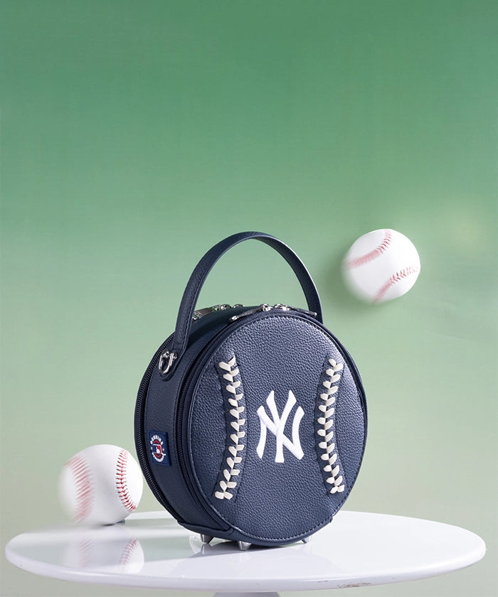 MLB New York Yankees Mini Canteen Crossbody Bag for Women & Men - Fashionable Baseball Fan Accessory for Games, Travel & Daily Use