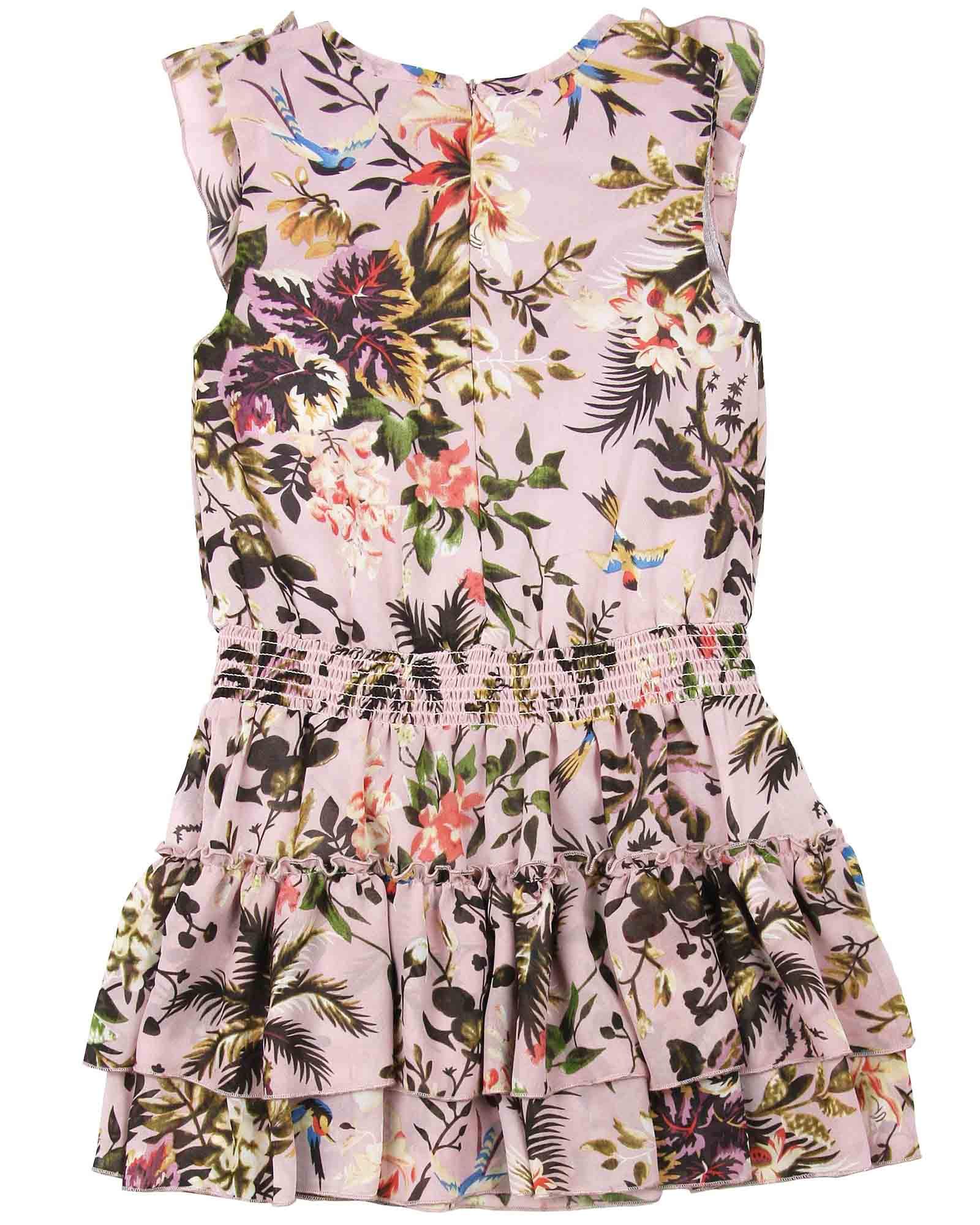 Girl's Ruffled Chiffon Dress Malia - Elegant Party Wear for Kids, Sizes 6-14, Perfect for Birthday, Wedding & Special Occasions
