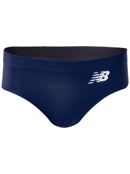 Women's High Waist Athletic Briefs - Team Navy - Moisture Wicking & Breathable Underwear for Yoga, Running & Gym Workouts