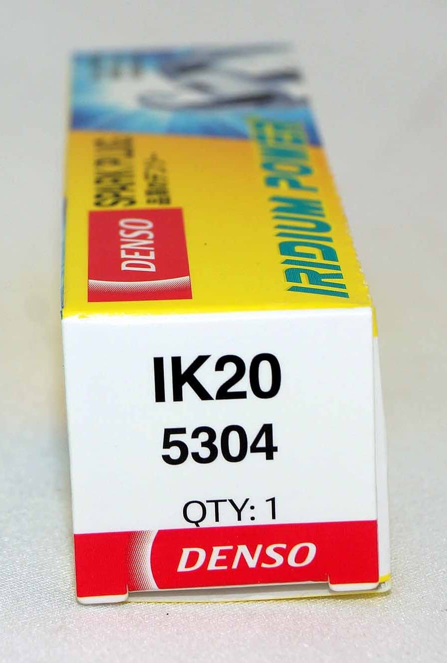 Denso 5304 Iridium Power Spark Plugs IK20 - Set of 6 - High Performance Ignition Plugs for Cars, Trucks & SUVs - Improved Fuel Efficiency & Engine Power - Perfect for Daily Driving & Performance Upgrades