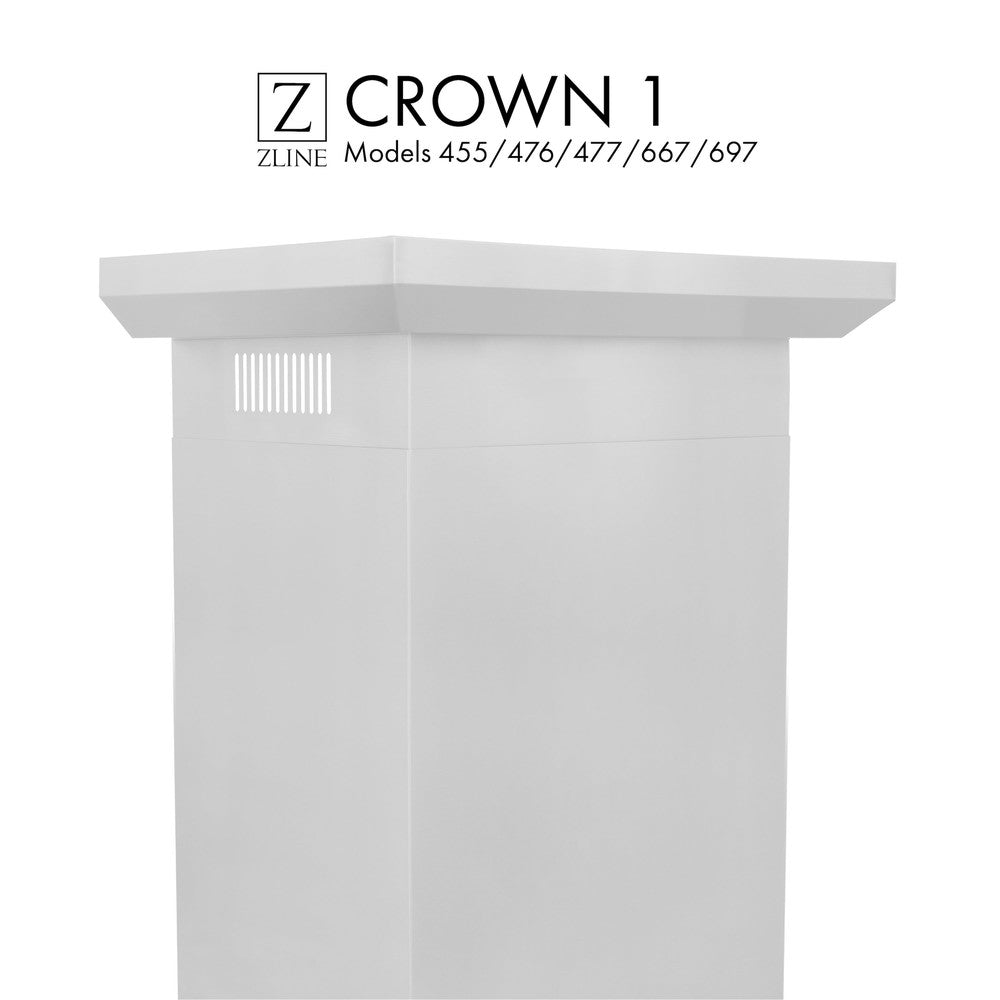 ZLINE CM1 Crown Molding Wall Range Hood - 30