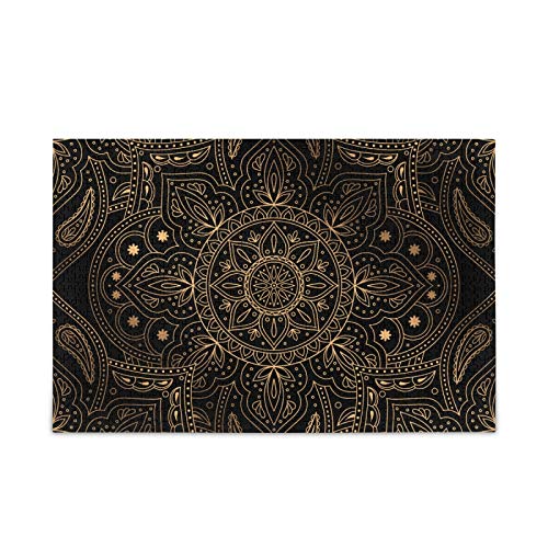 500-Piece Mandala on Dark Jigsaw Puzzle for Adults – Challenging and Relaxing Puzzle Game – Perfect for Stress Relief, Meditation, and Home Decor (2na0g)
