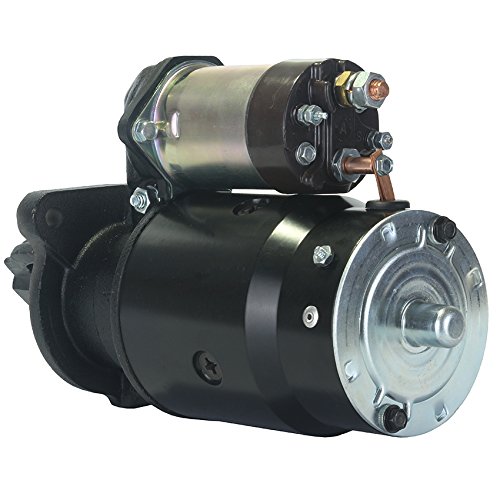 White Rio Division Lift Truck Starter - Compatible with MA100, MA70, MA80, MA90 & Continental F227 Models | Replacement Starter Motor for Forklifts & Industrial Equipment