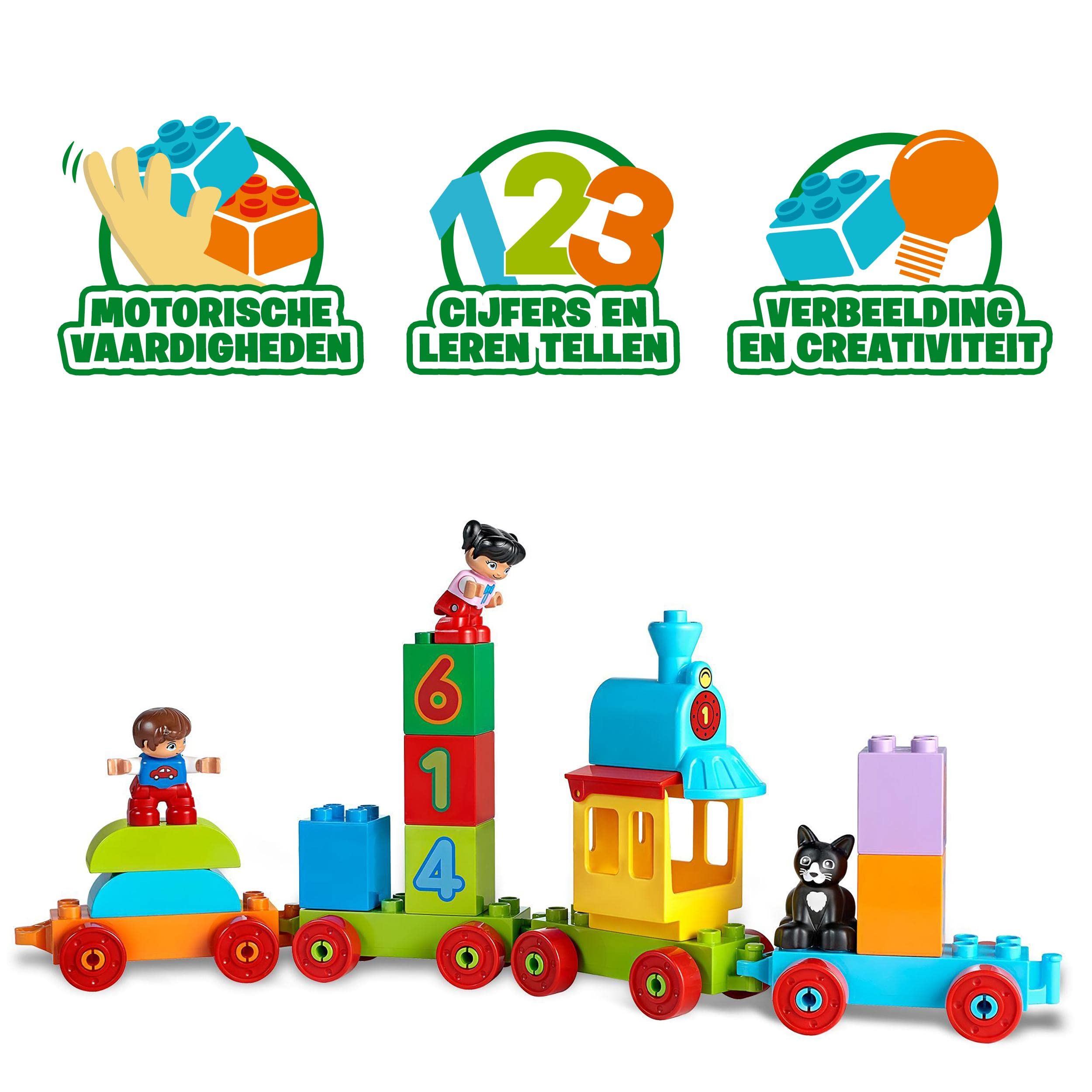 LEGO DUPLO Classic Brick Building Set for Toddlers - Creative Construction Toy for Kids Ages 1.5-5 Years - Perfect for Early Learning, STEM Development & Imaginative Play at Home or Preschool