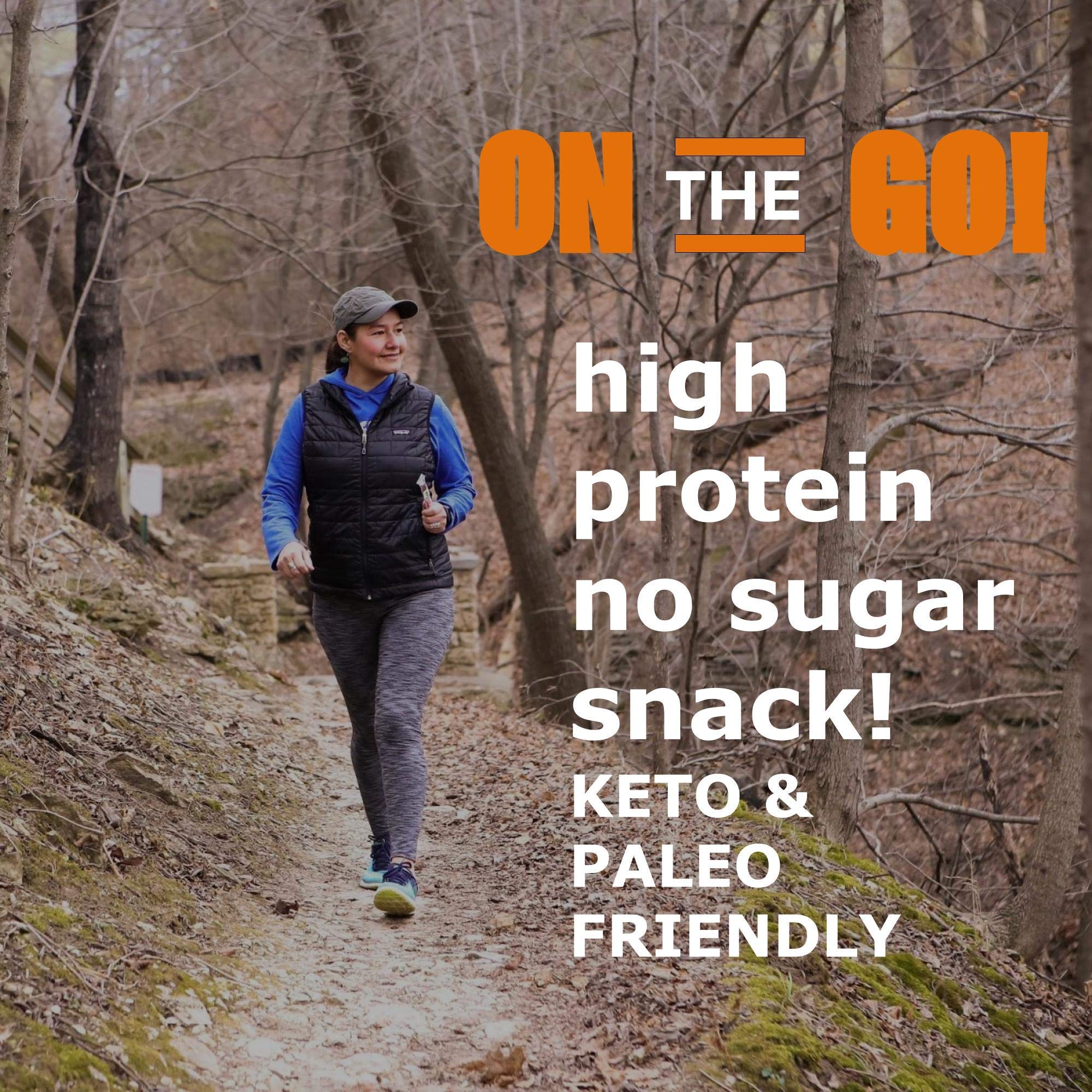 Spicy Habanero Tex-Mex Beef Sticks - 100% Grass Fed, No Sugar, Nitrates, Nuts or MSG | Non-GMO, Gluten Free, Soy Free & Dairy Free Beef Jerky | Paleo & Keto Friendly Snacks (72 Count) | Perfect for Hiking, Camping & On-the-Go Protein Snacks