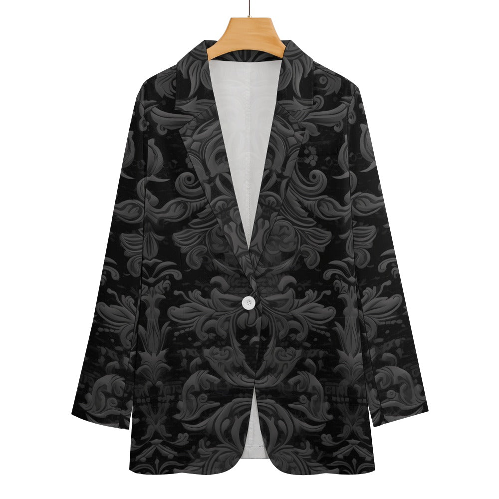 Gothic Style Casual Suit Jacket for Men & Women | Vintage Punk Fashion Blazer | Perfect for Halloween, Cosplay, and Gothic Parties