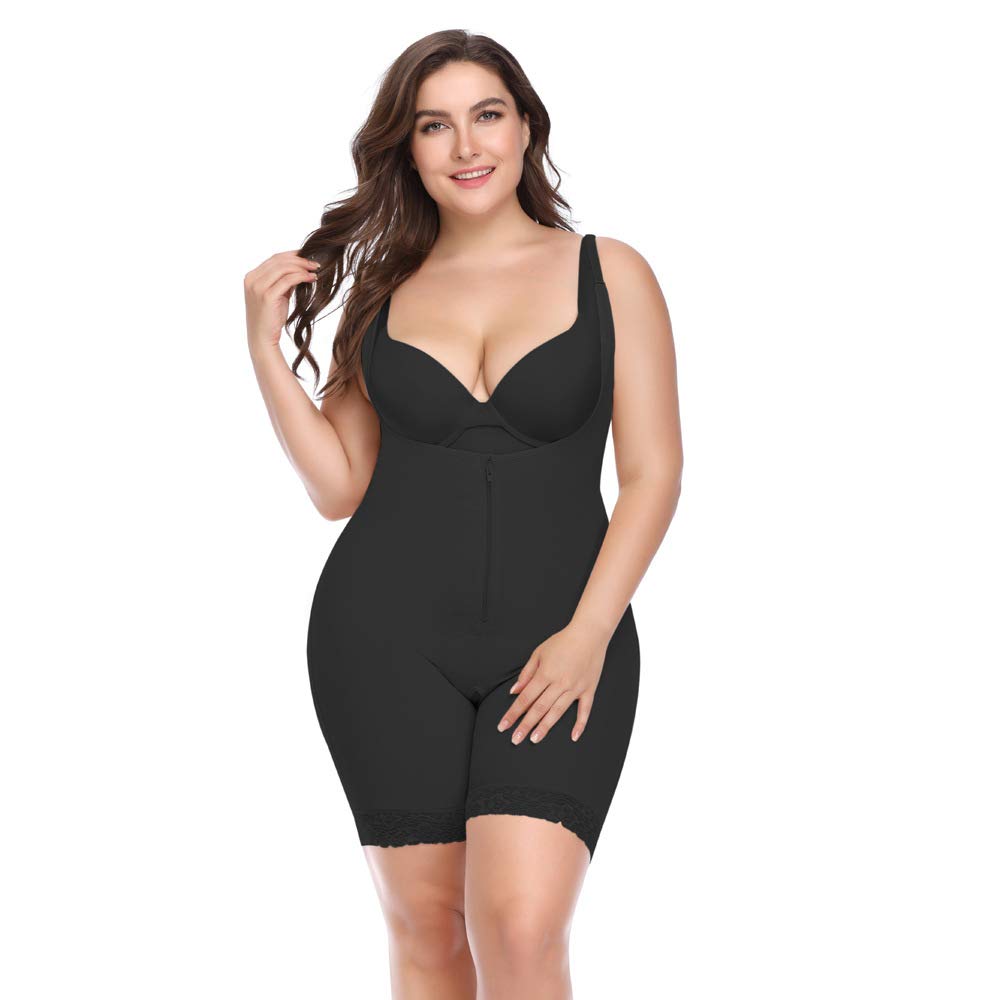 COSWE Women's High Waist Tummy Control Thong Panties - Body Shaper Shapewear with Butt Lifting for Seamless Underwear | Perfect for Dresses, Workout & Everyday Wear