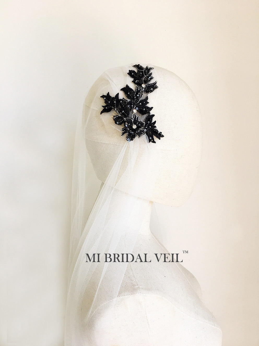 Juliet Cap Veil with Beaded Details | Vintage Bridal Headpiece for Wedding & Special Occasions | Perfect for Boho, Classic & Retro Bridal Looks