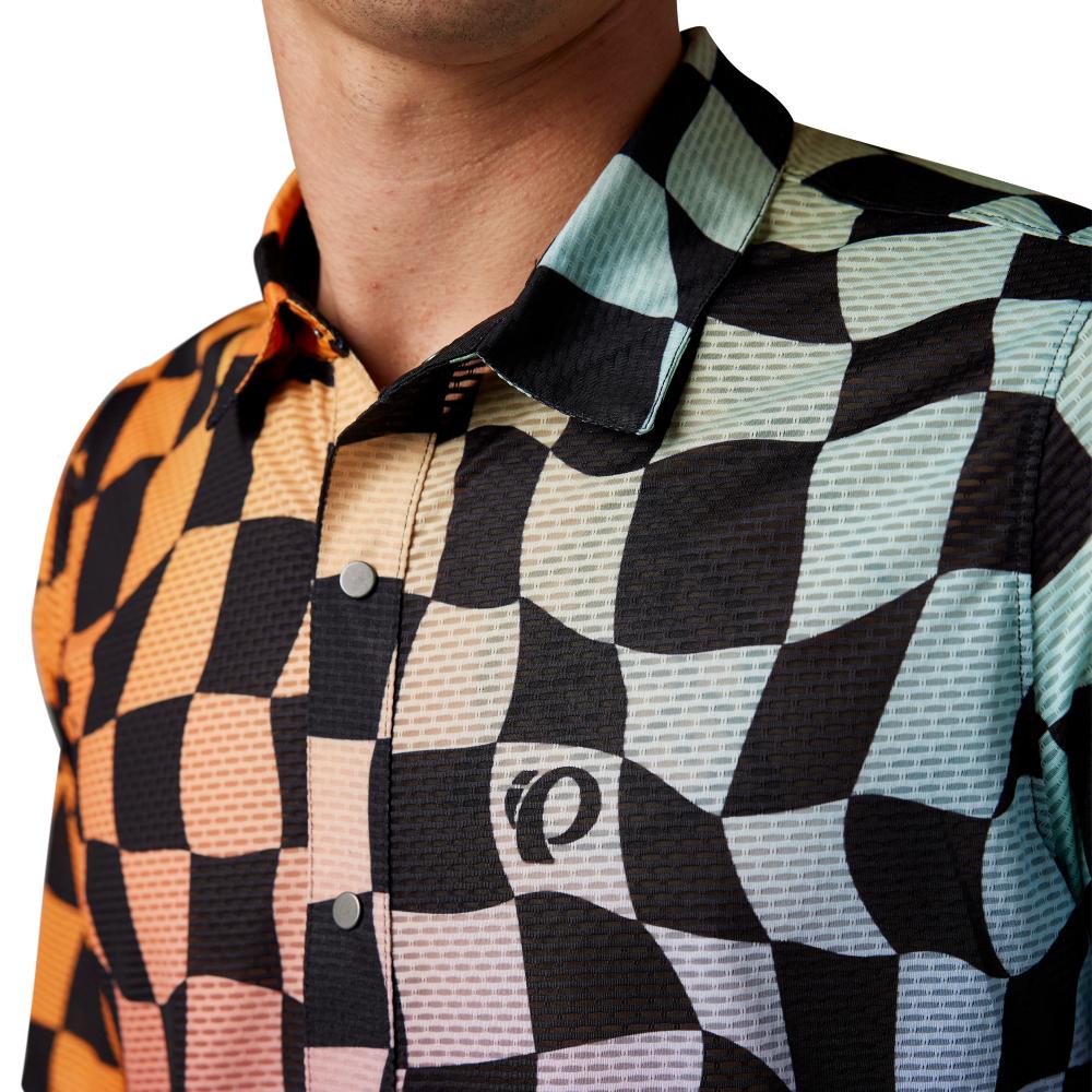Men's Canyon Tech Snap Jersey - Breathable Cycling Shirt for Mountain Biking & Outdoor Sports | Quick-Dry Performance Top for Riders