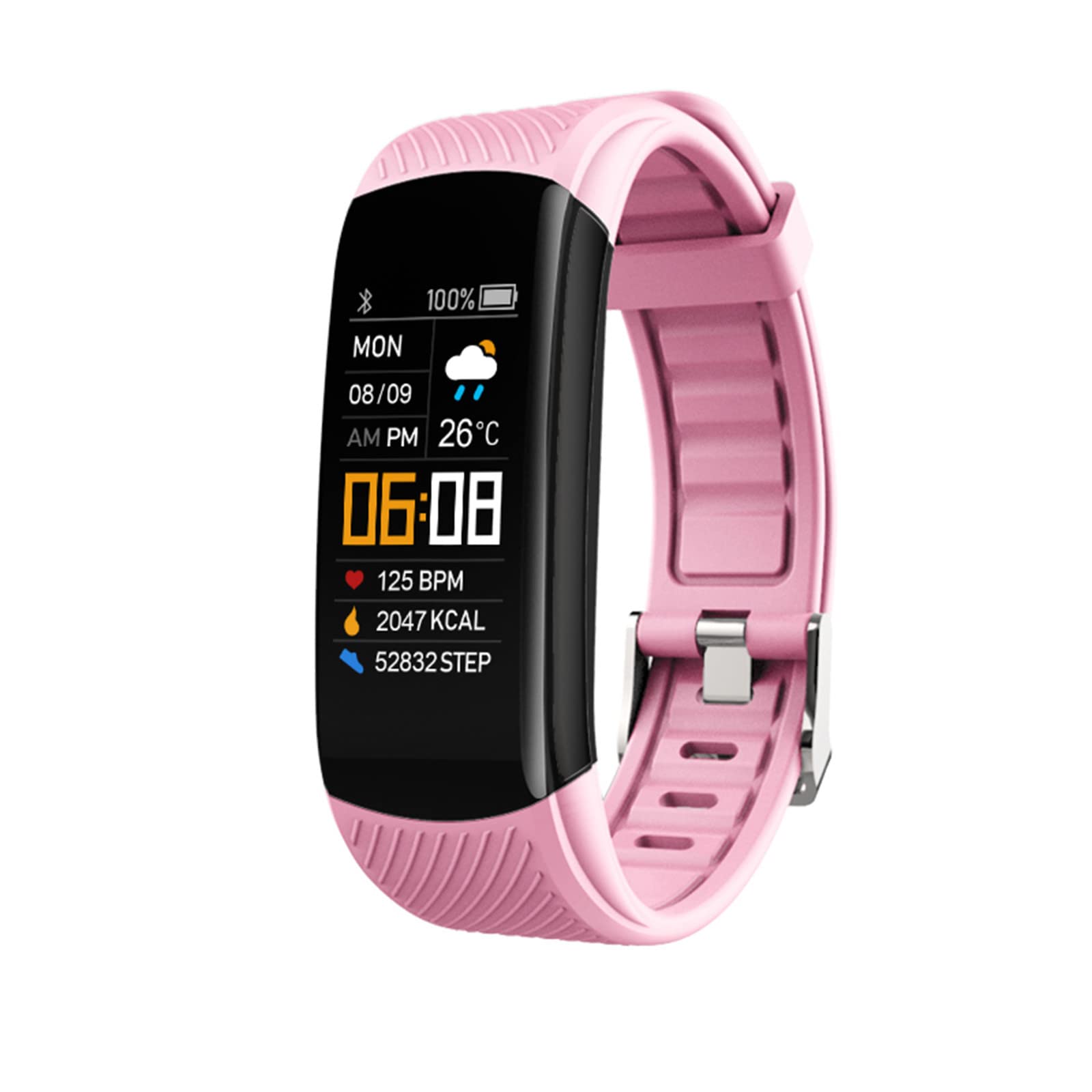 Smart Fitness Watch with Sleep Monitor & Step Counter for Android iOS - Perfect for Sports & Daily Use