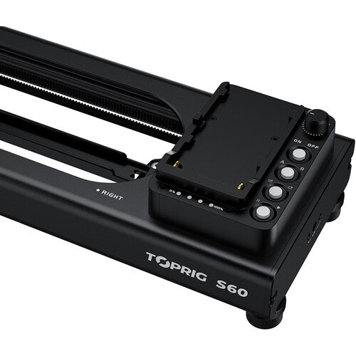 Accsoon Toprig S60 Motorized Camera Slider 16.7 Inch - Professional DSLR Video Slider for Smooth Cinematic Shots | Perfect for Vlogging, Time-Lapse, and Film Production