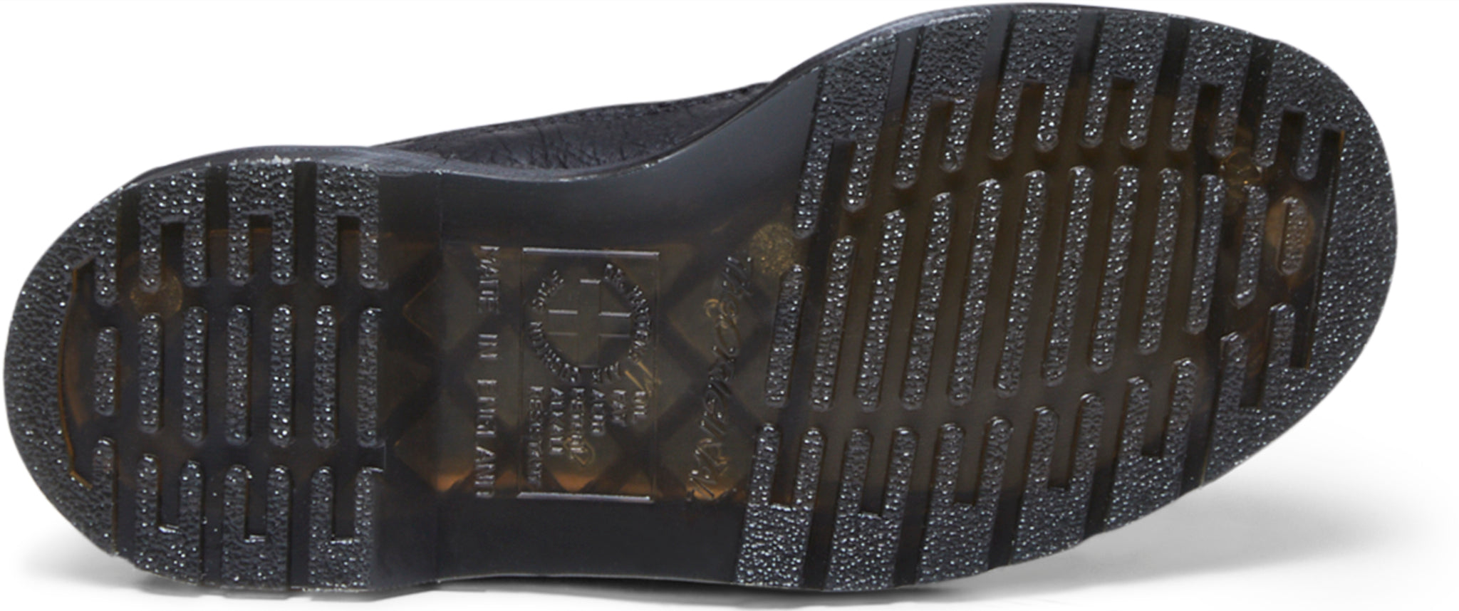 Dr. Martens 1460 Guard Leather Lace-Up Boots - Unisex Black Leather Combat Boots with Air-Cushioned Sole | Perfect for Streetwear, Work & Outdoor Activities