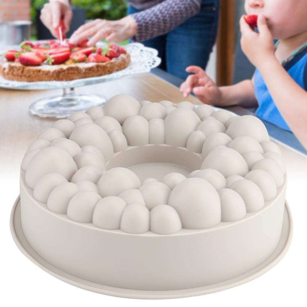 Yosoo Flower Shape Silicone Cake Mold for Baking Bread, Pie, Flan, Tart & Mousse - DIY Dessert Decorating Tool for Home Bakers - Perfect for Birthday Parties, Wedding Cakes & Holiday Treats