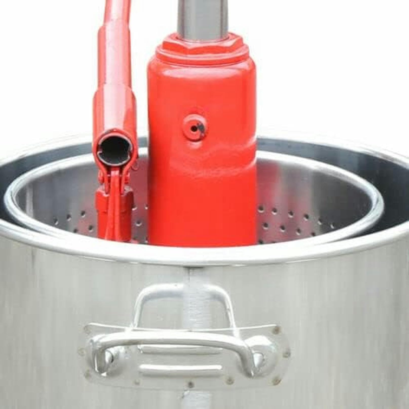 12L Hydraulic Fruit Wine Press with 304 Stainless Steel - Grape Crusher & Juice Maker for Wine, Cider, Vegetables - Perfect for Home Brewing, Winemaking & Organic Juice Extraction