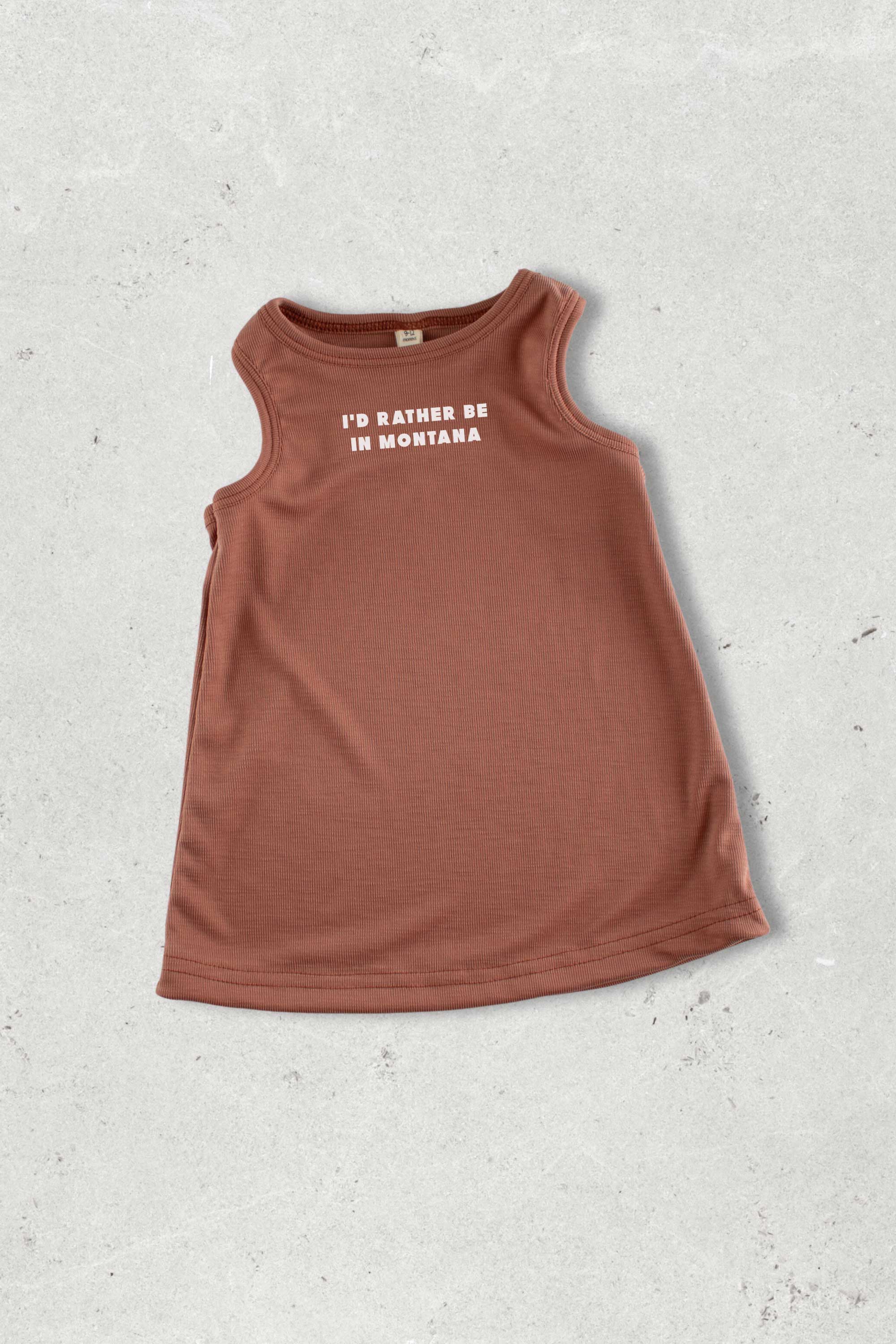 Little Timber Dress in Rust - Stylish & Comfortable Cotton Dress for Women | Perfect for Casual Outings, Brunch Dates & Summer Vacations