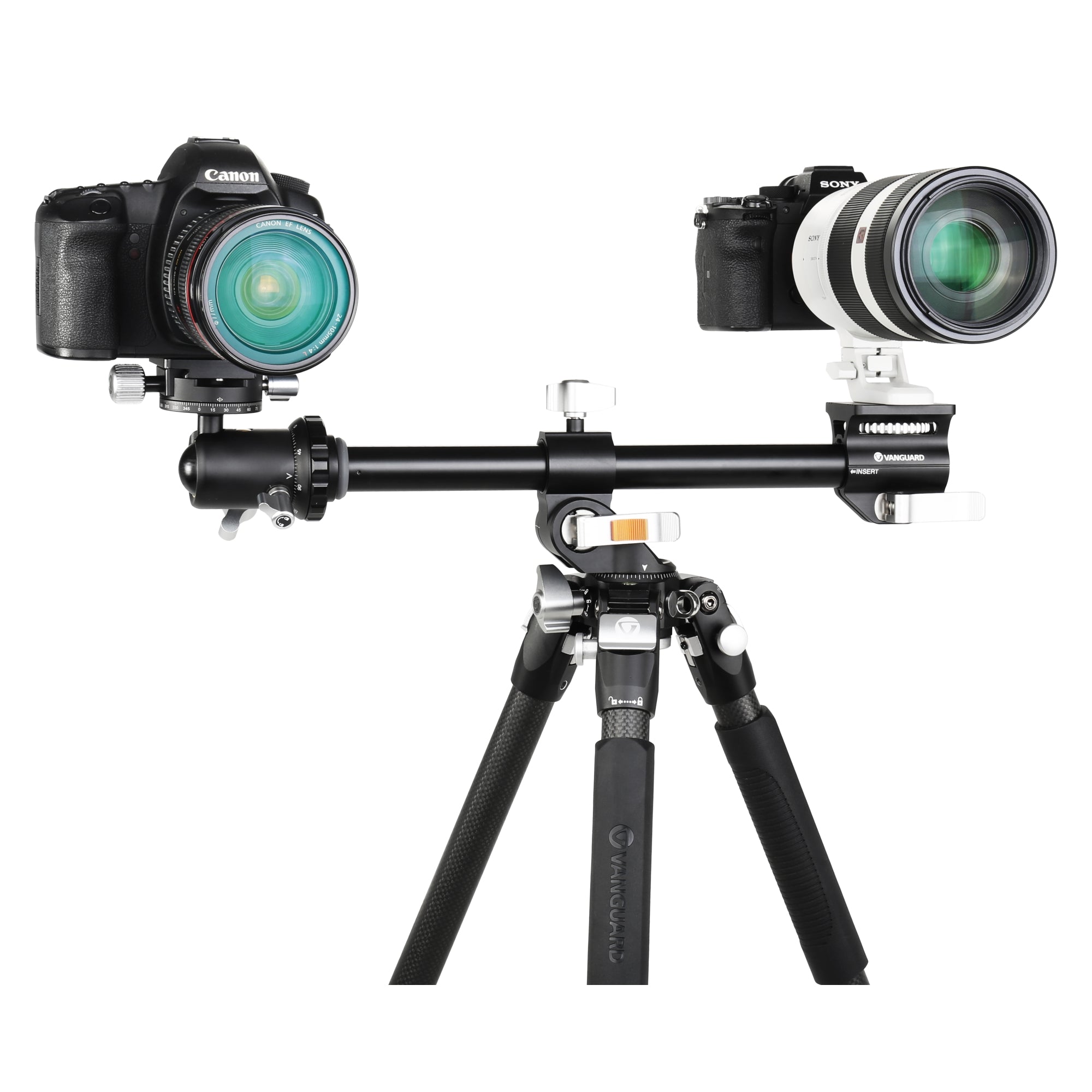 VEO 3+ 263CB 160S Carbon Fiber Tripod - Lightweight Professional Camera Tripod for DSLR, Mirrorless & Video - Perfect for Travel, Photography & Videography