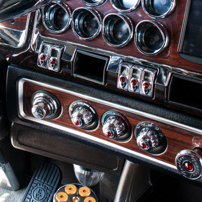 Kenworth A/C Control Knob Set Replacement for 2006 & Newer Models - Durable Climate Control Knobs for Truck Cab Comfort