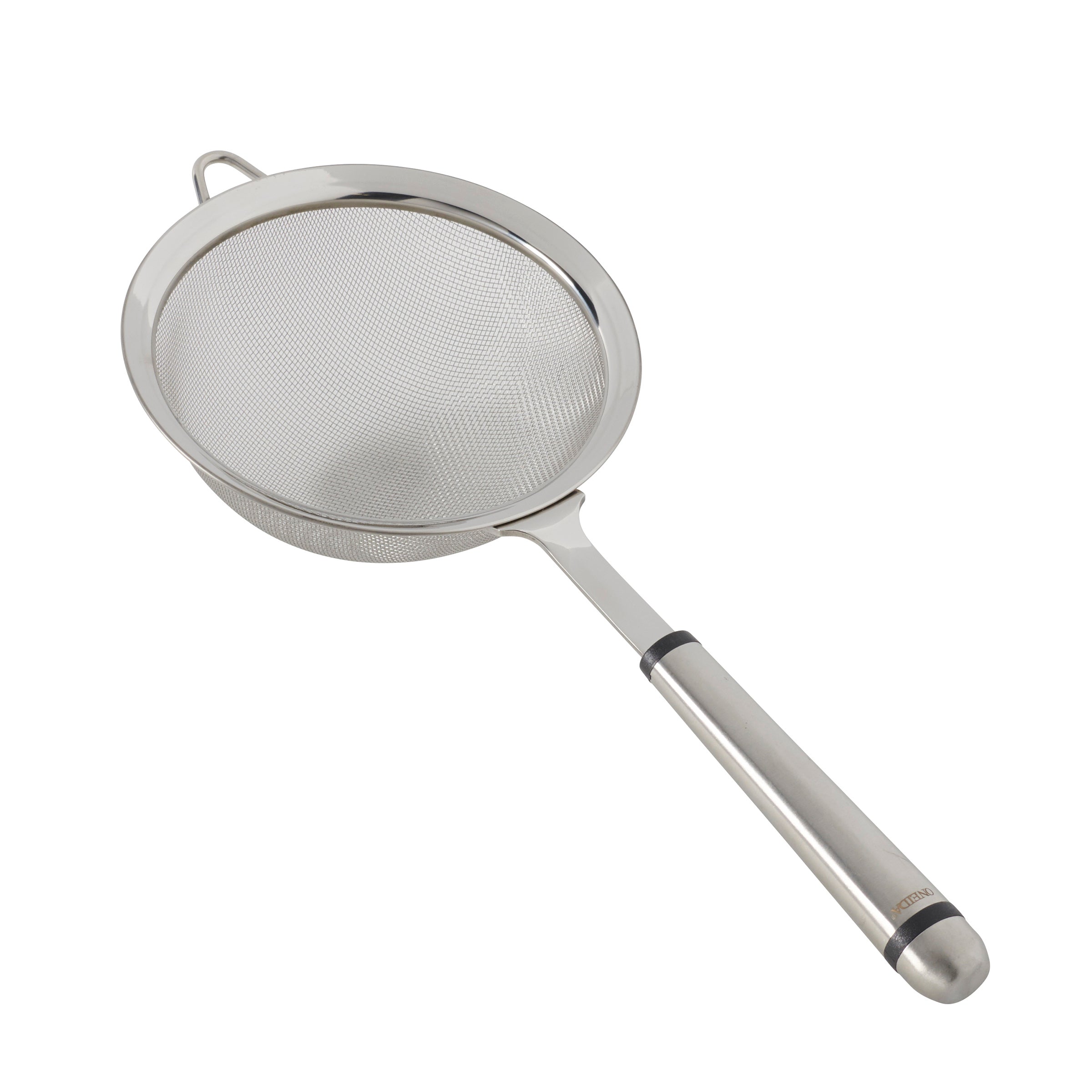 6-Inch Stainless Steel Mesh Strainer - Fine Kitchen Sieve for Sifting Flour, Straining Pasta & Washing Berries - Perfect for Baking, Cooking & Food Prep