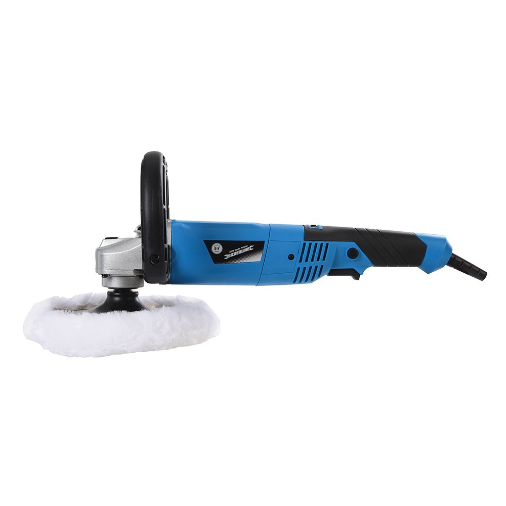 1200W Electric Sander Polisher - 180mm Heavy Duty DIY Power Tool for Woodworking, Metal & Auto Detailing - Variable Speed with Dust Extraction (Perfect for Sanding, Polishing & Surface Preparation)
