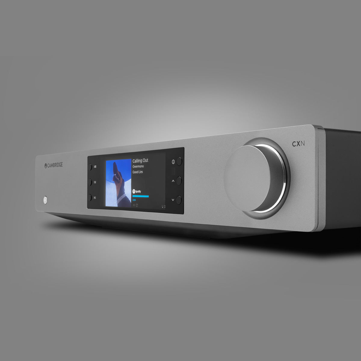 Cambridge Audio CXN100 Network Music Player - High-Resolution Wireless Streaming, Lunar Grey | Perfect for Home Audio Systems & Multi-Room Setup