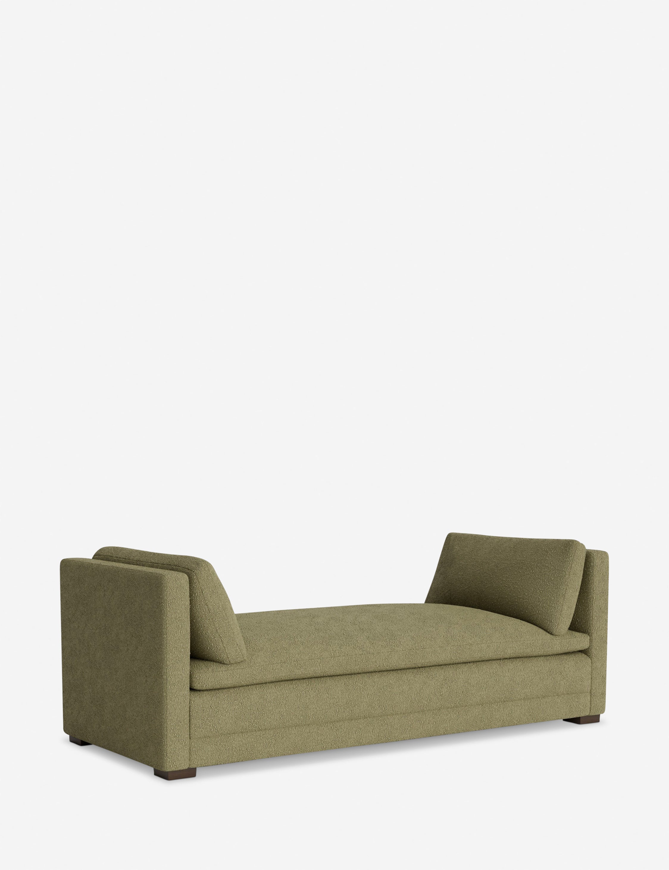 Elvie Chaise - Modern Accent Chair for Living Room, Bedroom & Office - Stylish Upholstered Lounge Chair with Wooden Legs - Perfect for Relaxing, Reading & Decorating Your Home