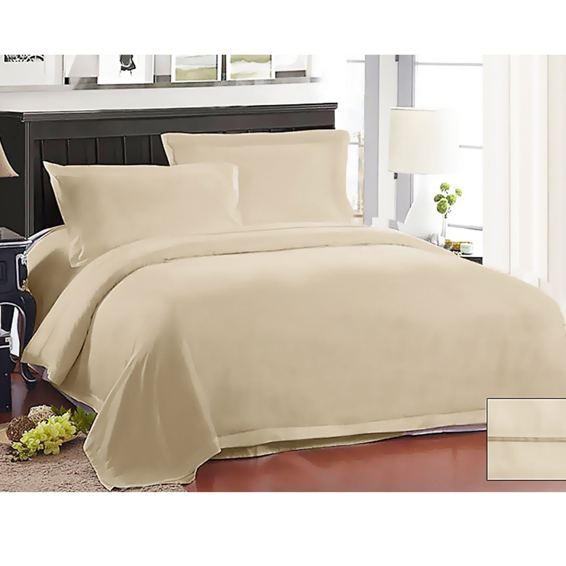 Premium 1000TC American Pima Cotton Quilt Cover Set - Queen Size Luxury Bedding for Soft & Breathable Sleep - Perfect for Master Bedrooms, Guest Rooms & Hotels