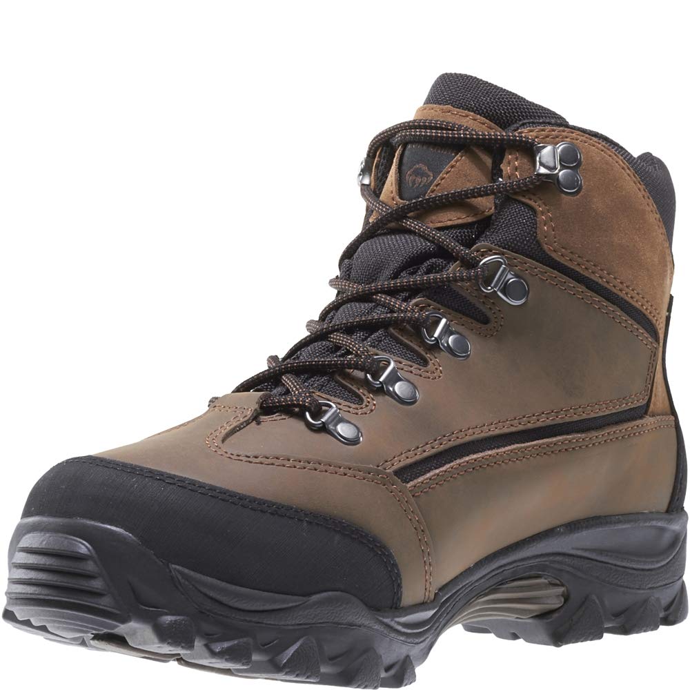 Wolverine Men's Spencer Waterproof Hiking Boots - Lightweight & Durable Outdoor Trekking Shoes for Mountain Climbing, Camping & Trail Walking