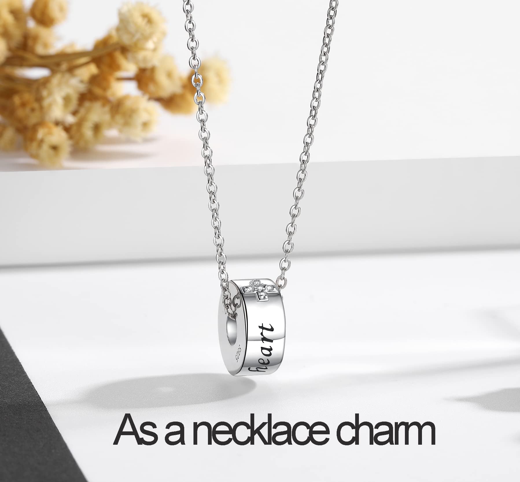 S925 Sterling Silver Memorial Urn Charm for Ashes - Compatible with Pandora Bracelets & Necklaces - Thoughtful Keepsake Jewelry Gift for Women - Perfect for Remembrance, Funeral Services & Special Occasions