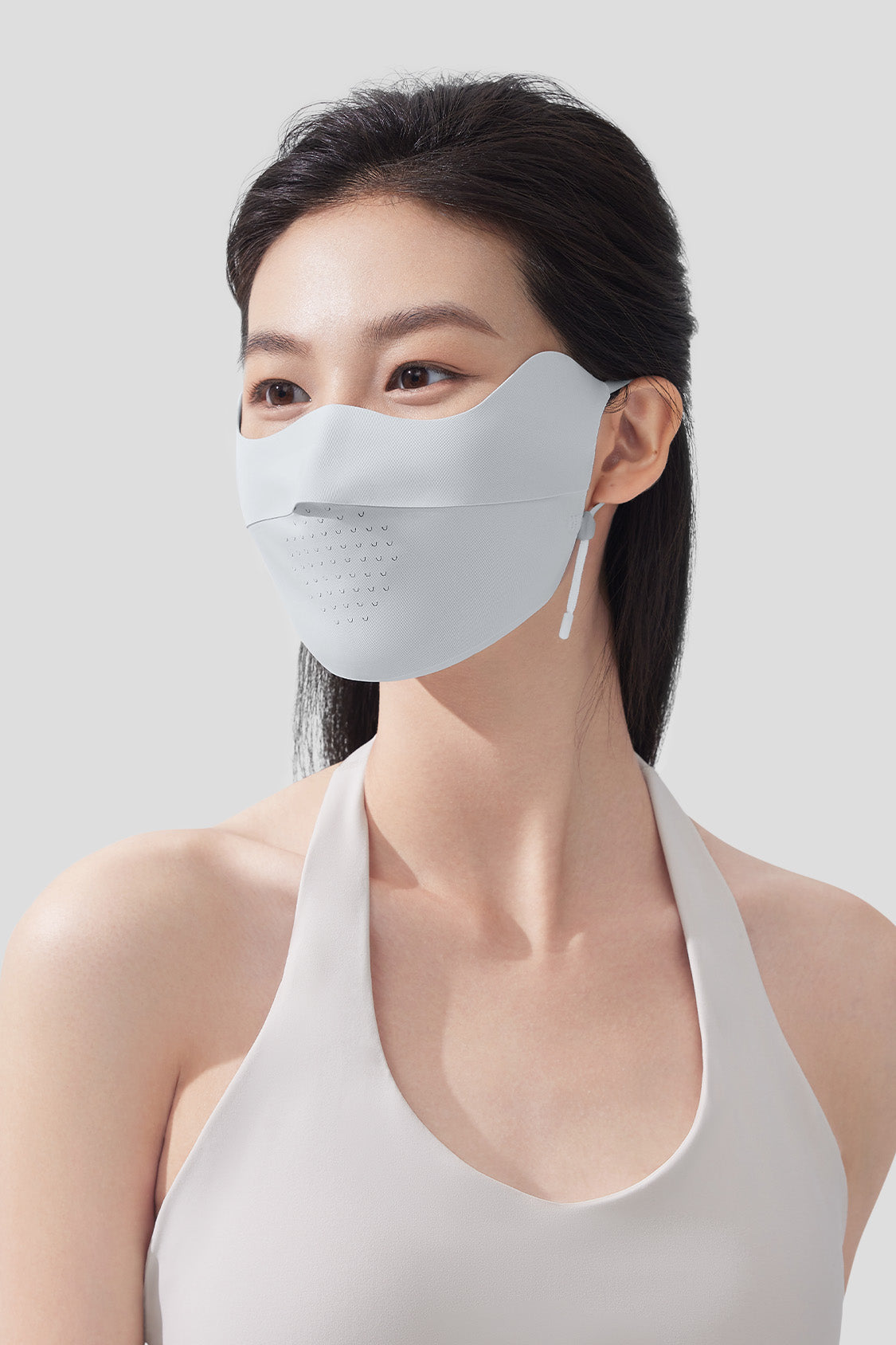 Cicda UPF50+ Women's Sun Protection Face Mask - UV Protective & Breathable for Outdoor Activities, Running, Hiking & Cycling