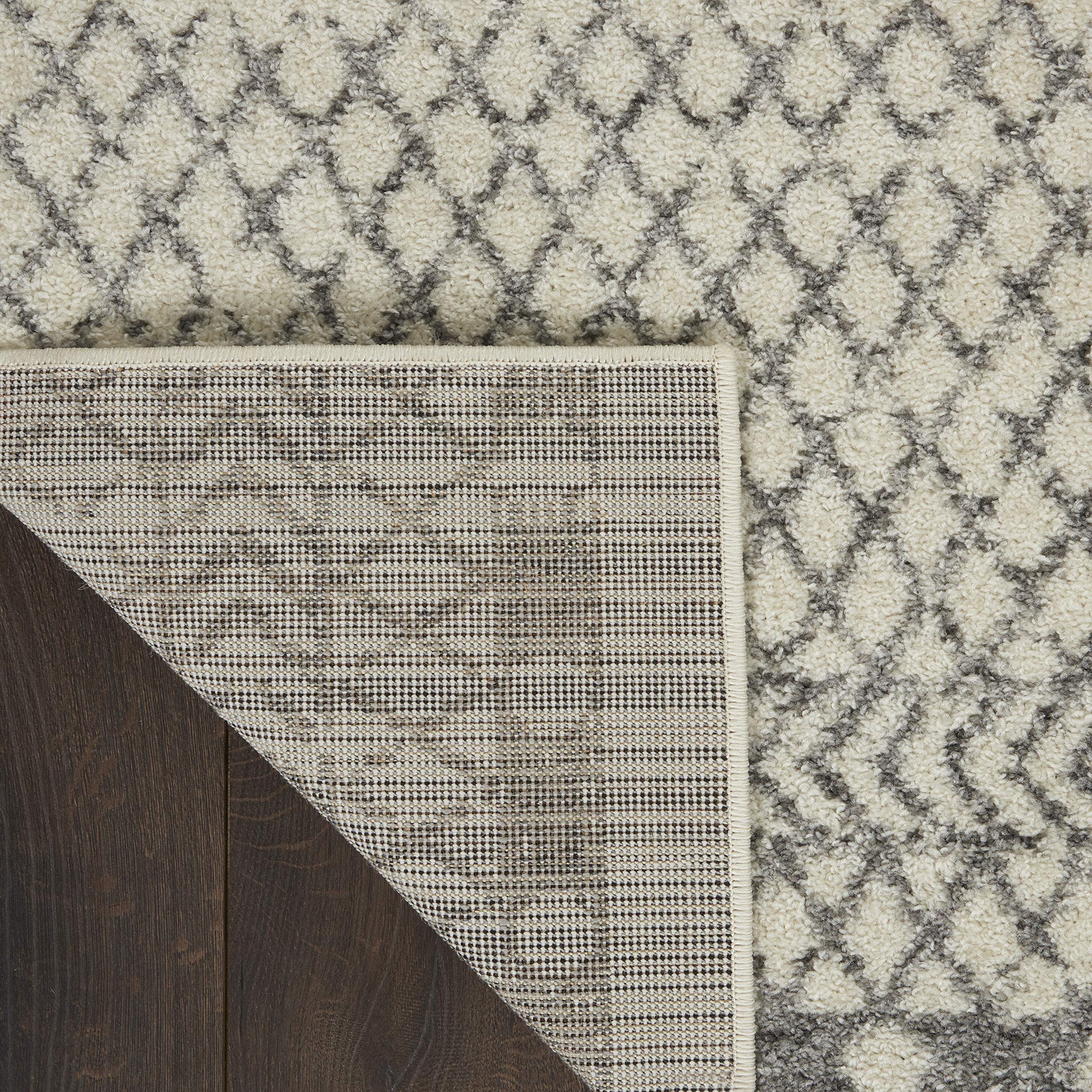 Nourison Passion Bohemian Ivory/Grey 3'9