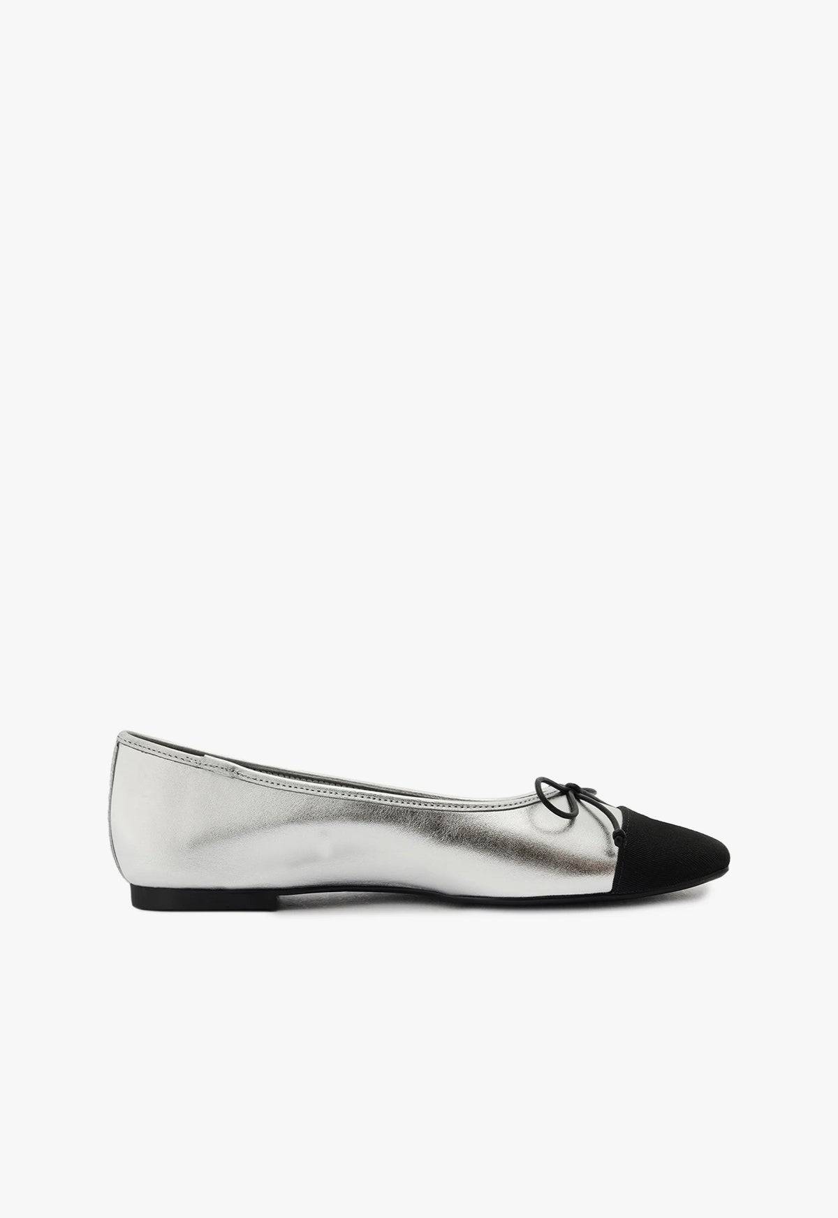 Arissa Women's Metallic Leather Ballet Flats - Comfortable & Stylish Shoes for Work, Casual Wear & Everyday Use