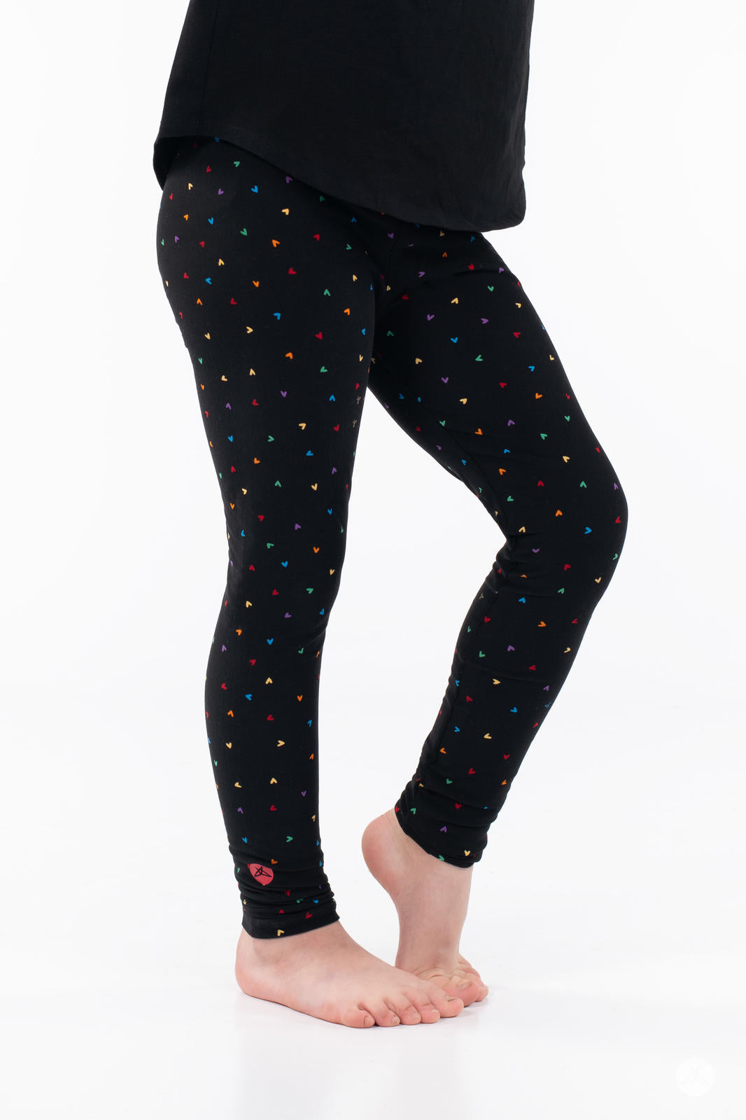 Love Dust Kids Patterned Leggings - Cute Printed Stretch Pants for Girls & Boys | Perfect for Playdates, School & Family Outfits