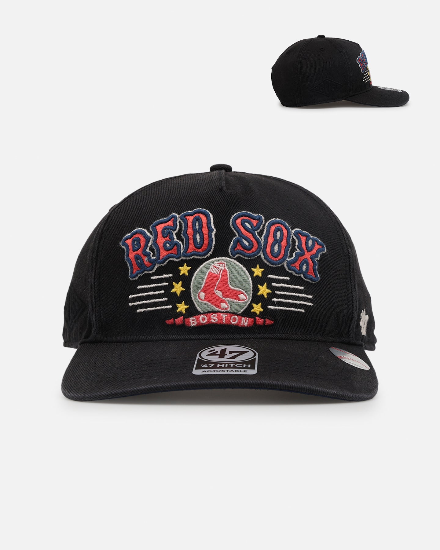 47 Brand Boston Red Sox 'MLB Trophy Case' Snapback Hat - Adjustable Black Baseball Cap for Men & Women - Perfect for Games, Fan Gear & Streetwear Fashion