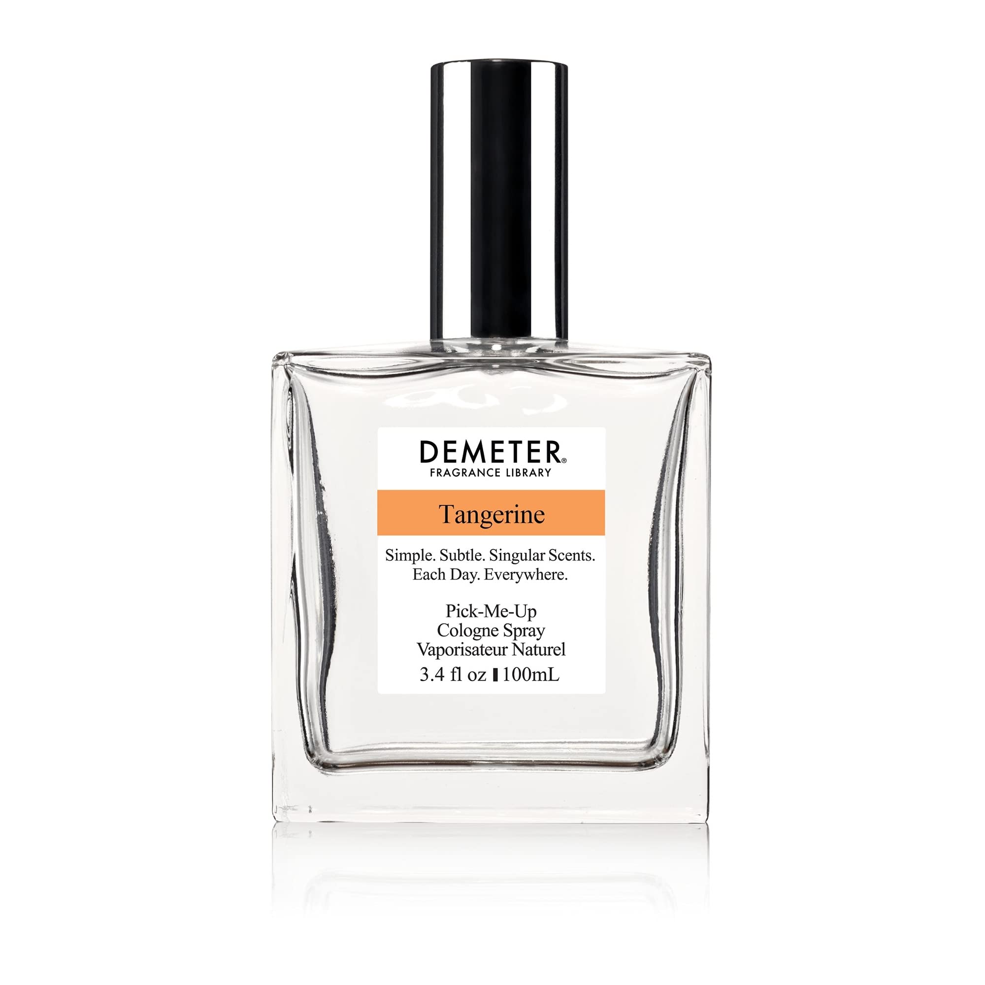 DEMETER Fragrance Library 3.4 oz Cologne Spray - Tangerine | Fresh Citrus Scent for Men & Women | Perfect for Daily Wear, Office & Summer Outings