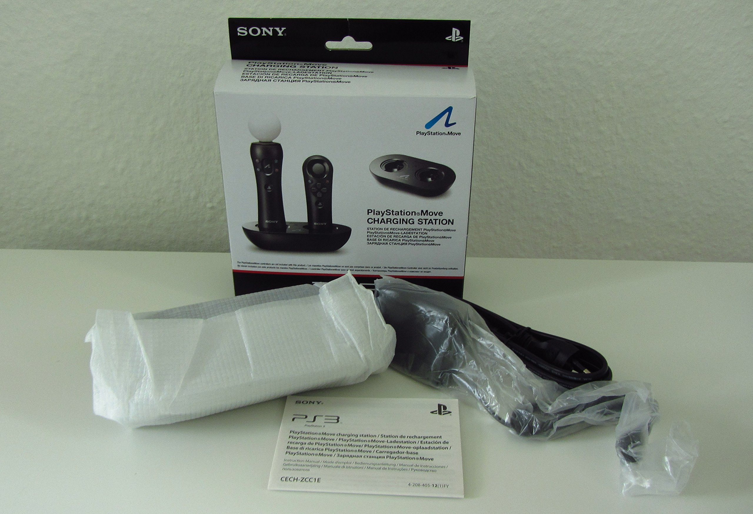 Original PlayStation Move Charging Station - Fast & Reliable Dual Controller Dock for PS4 & PS5 | Perfect for Gaming Sessions & VR Setups