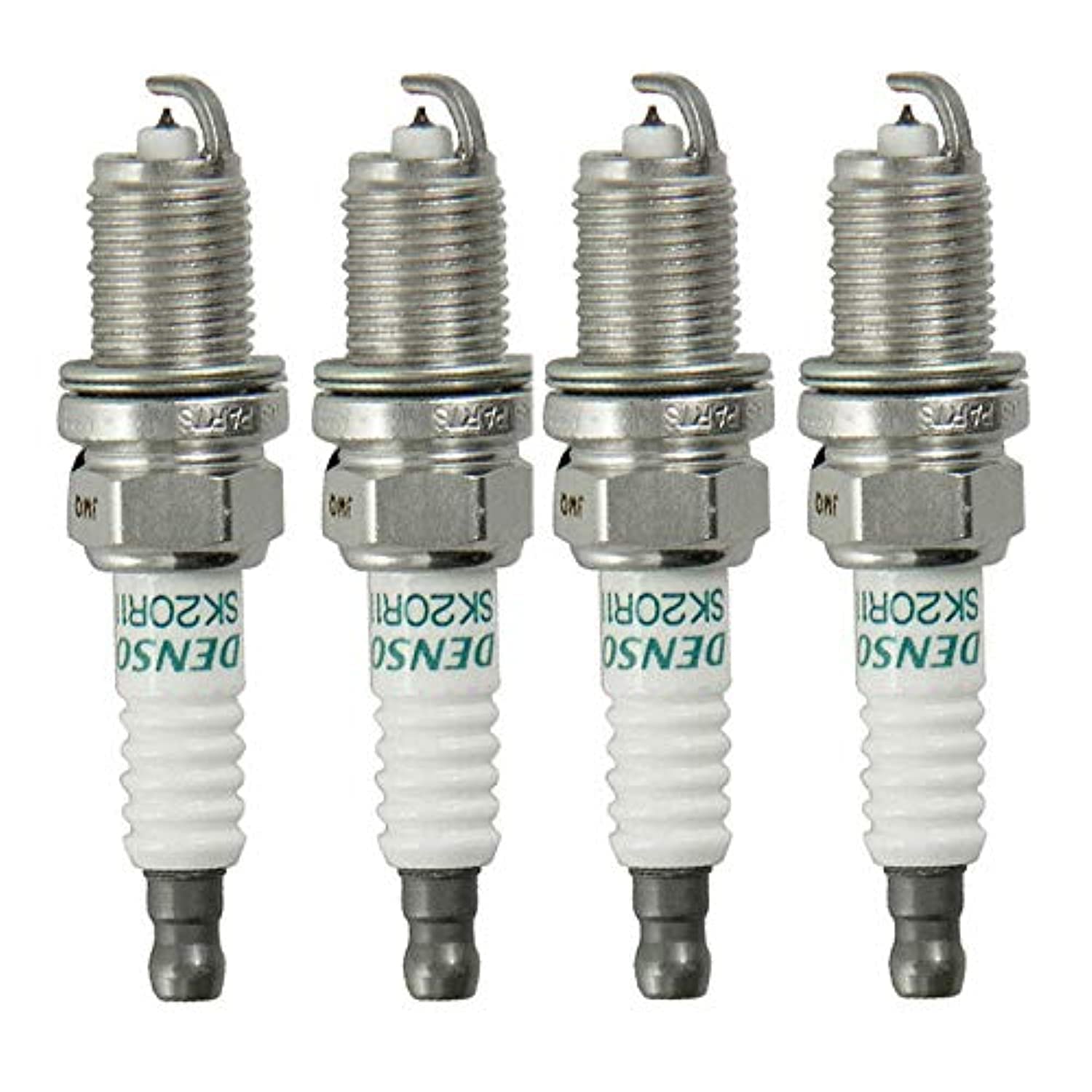 Denso (3297) SK20R11 Iridium Spark Plugs - Pack of 4 - High Performance Spark Plugs for Cars, Trucks & SUVs - Improves Fuel Efficiency & Engine Performance