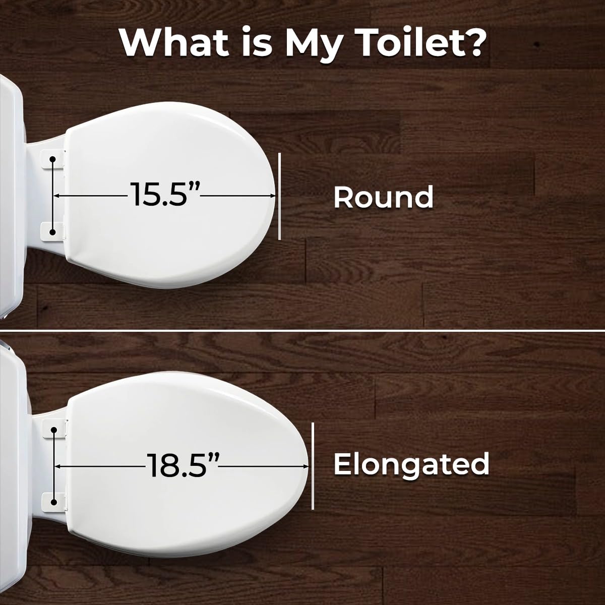 GenieBidet Elongated Bidet Toilet Seat with Dual Nozzles - Adjustable Water Pressure, Slow Close & Easy Installation - Includes T Adapter & Bottle - Perfect for Bathroom Upgrade & Hygienic Cleaning - No Wiring Required