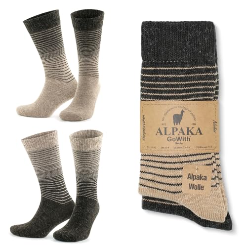 Beige/Brown - 2 Pairs (Model:3098)