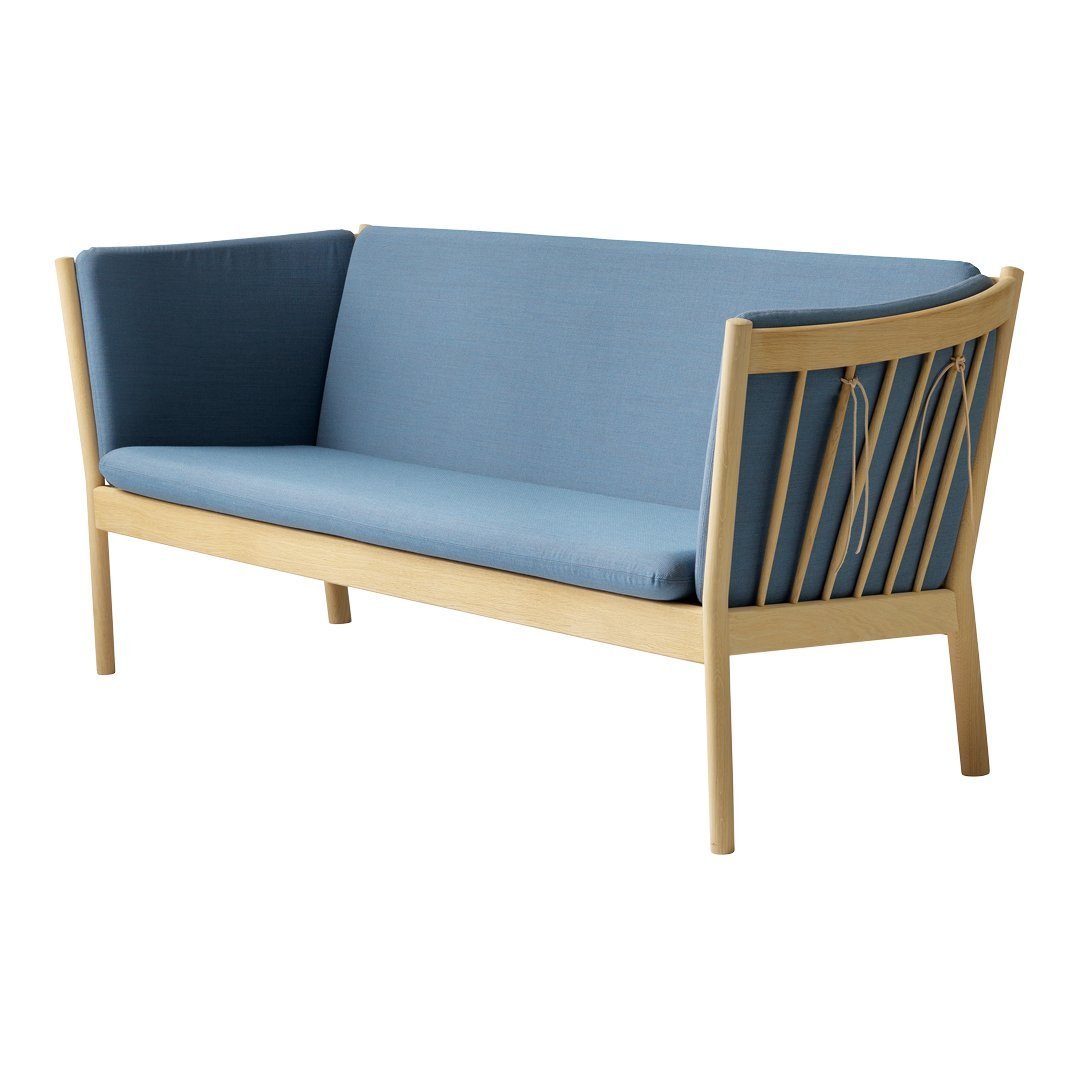 J149 3-Seater Sofa - Modern Fabric Living Room Couch with Sturdy Frame - Perfect for Small Spaces, Apartments & Cozy Home Decor