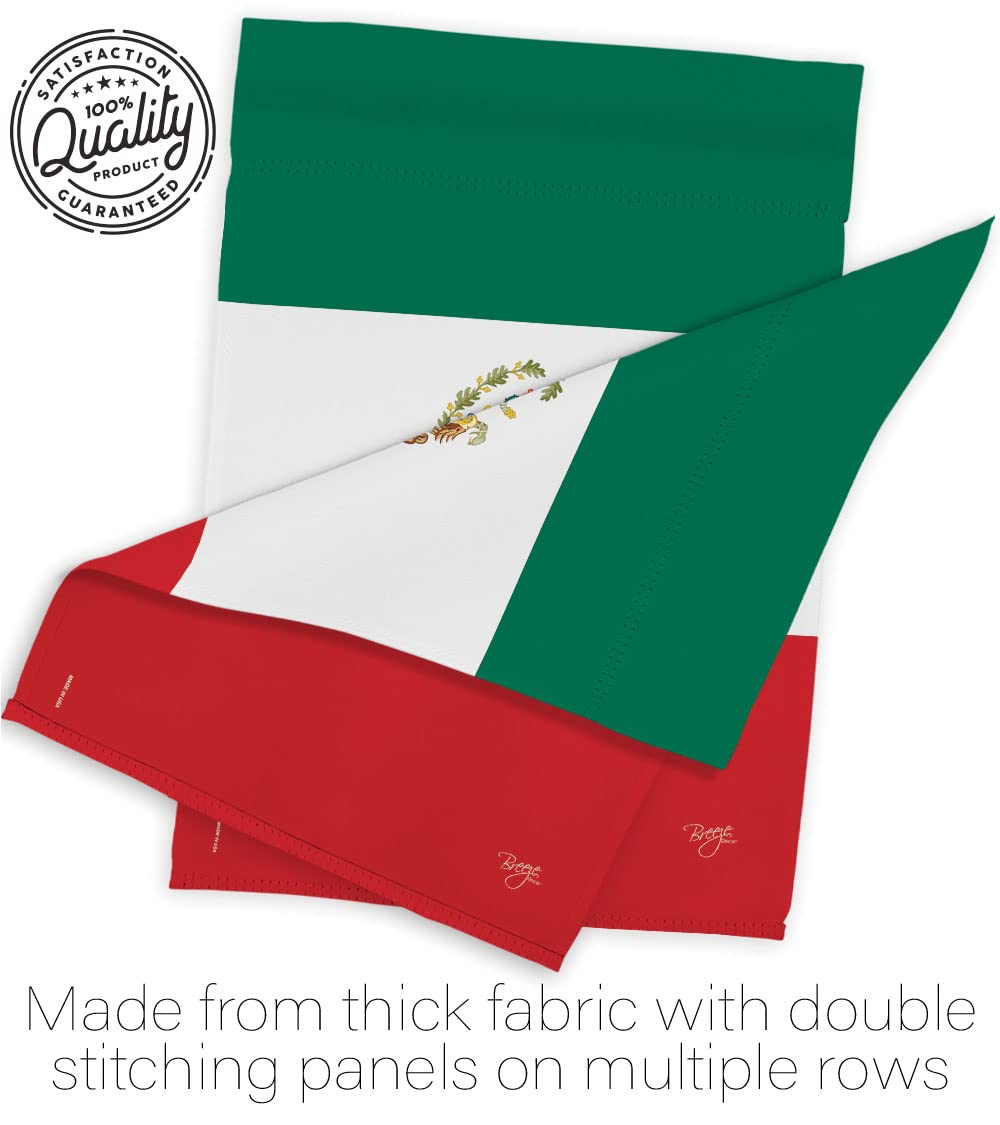 Mexico Garden Flag Set with Stand - Double-Sided Yard Decor Gift for Home