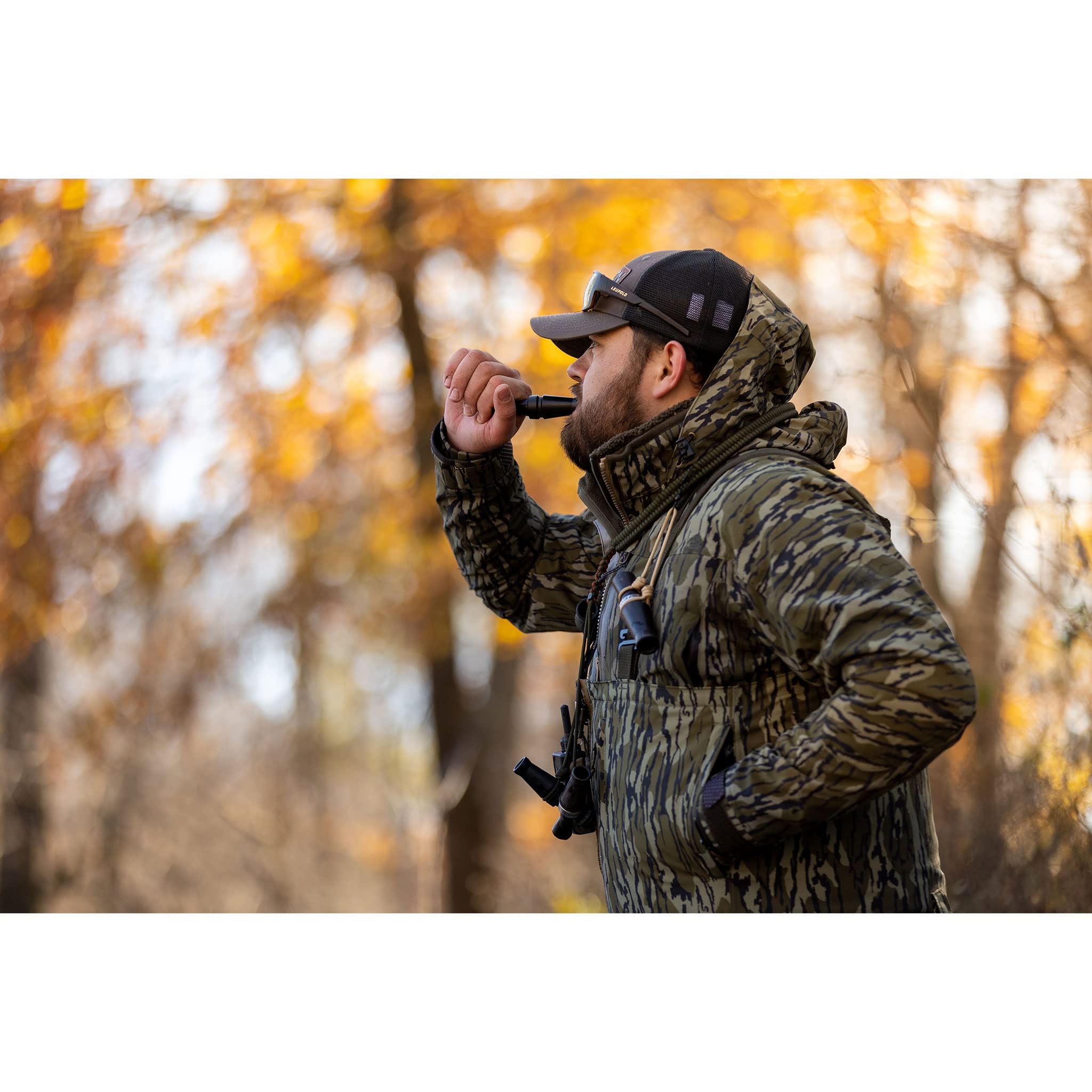 Premium Mallard Duck Call - Jolt J-Frame Single Reed Duck Caller for Hunting - Stealth Black Design - Perfect for Waterfowl Hunting & Outdoor Adventures