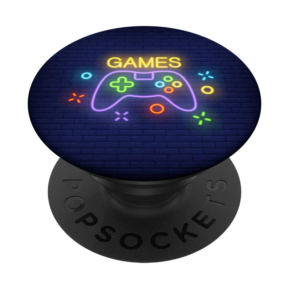 Fun Gaming Gifts & Accessories - Swappable PopGrip Phone & Tablet Stand for Video Game Lovers | Perfect for Gaming Sessions, Travel & Everyday Use
