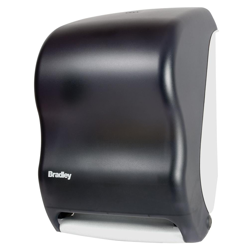 Bradley 2496-0000 Electronic Roll Towel Dispenser - 8 Inch Wide Hands-Free Paper Towel Dispenser for Restaurants, Offices & Public Restrooms